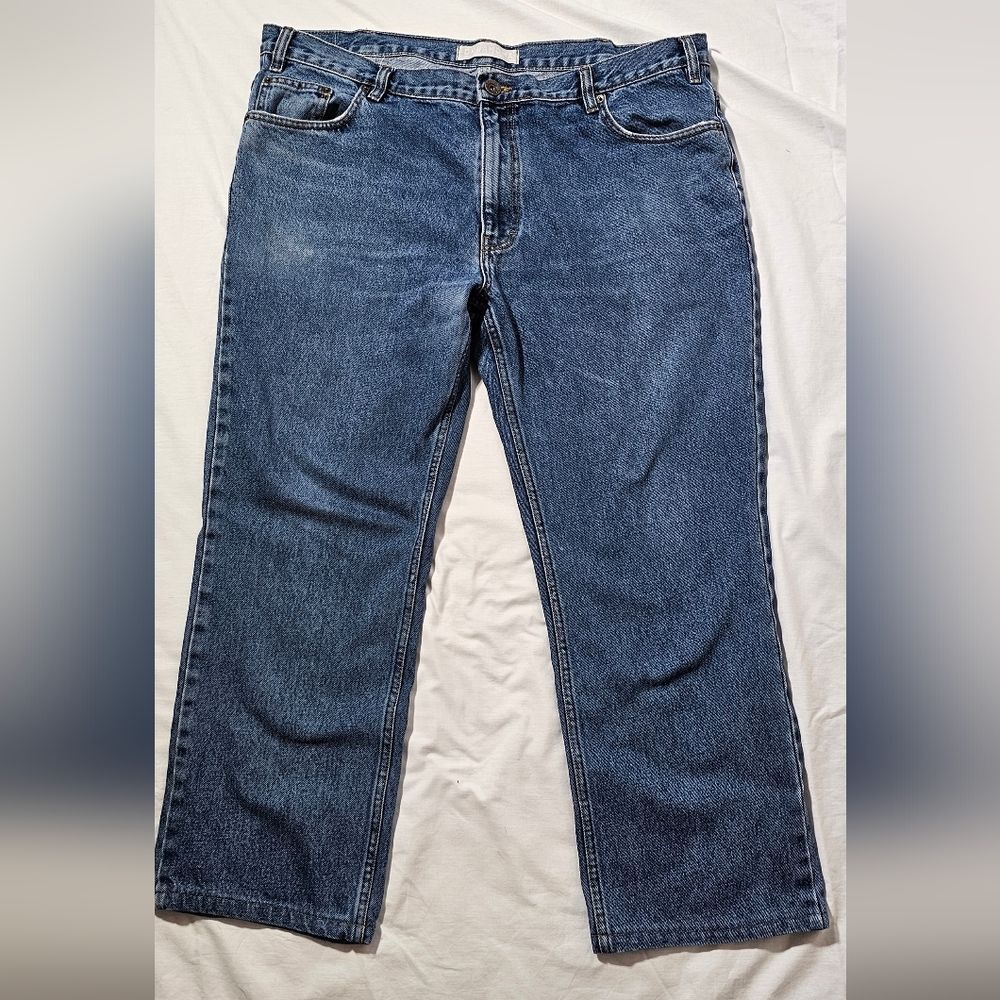 Oklahoma Men's Jeans 42 x 38 Blue Straight Leg Denim Classic Blue Jeans